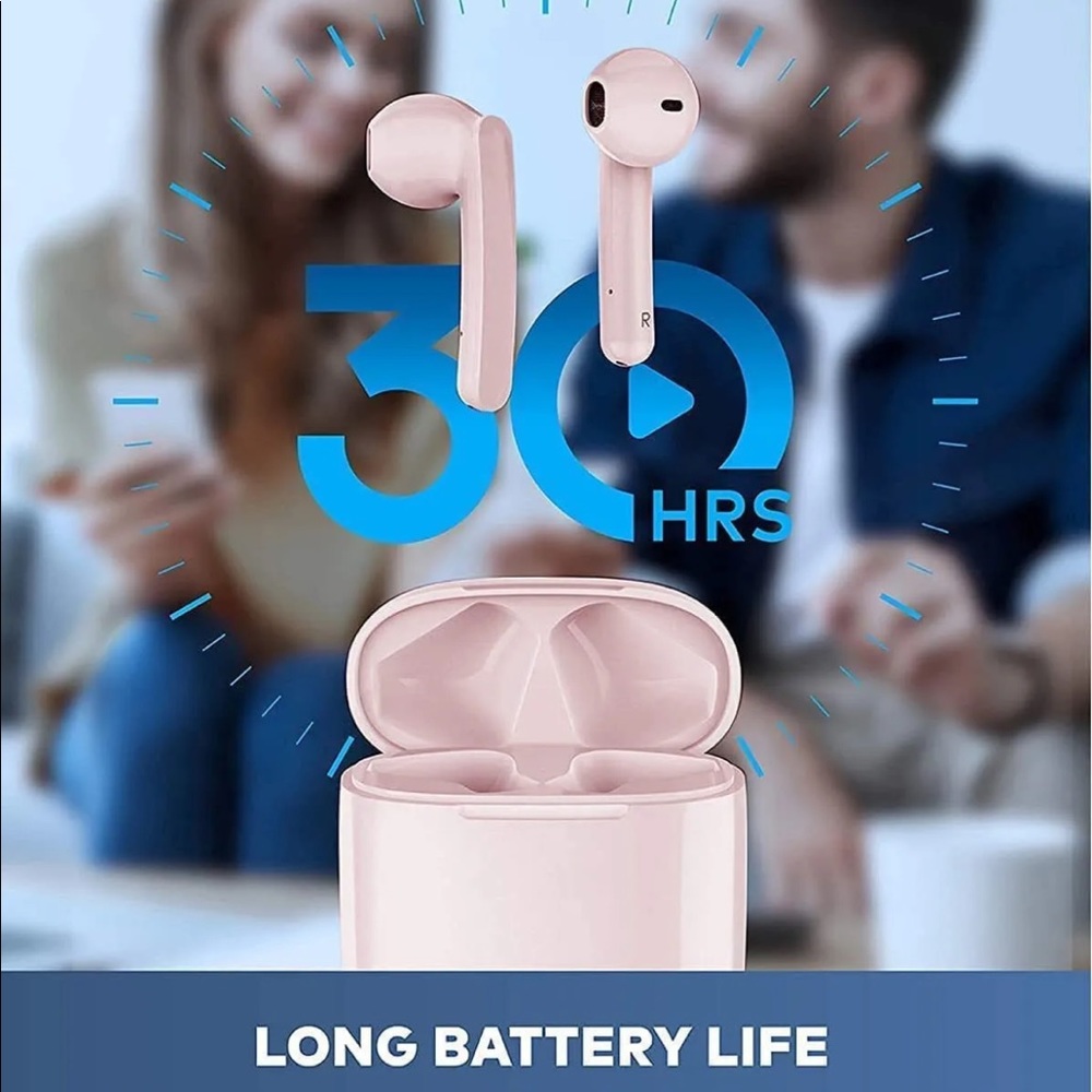 Inotech Bluetooth 5.0 Earbuds, True Wireless Stereo Headsets in-Ear 30H Playtime